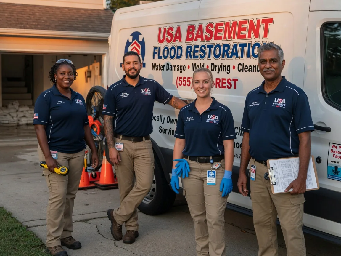 Basement Flood Cleanup company in Donnelsville, OH